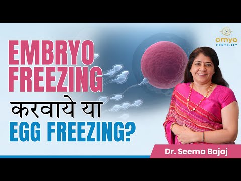 Egg Freezing vs Embryo Freezing Which is Right for You? (हिंदी में) | Difference? | Omya Fertility