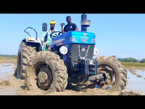 Powertrac Euro60 Next 4×4 Tractor Rotavator Performance | Anegan Motors - 8807518131,9342428131