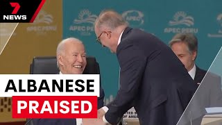 Albanese praised by China ahead of meeting with Xi Jinping | 7NEWS