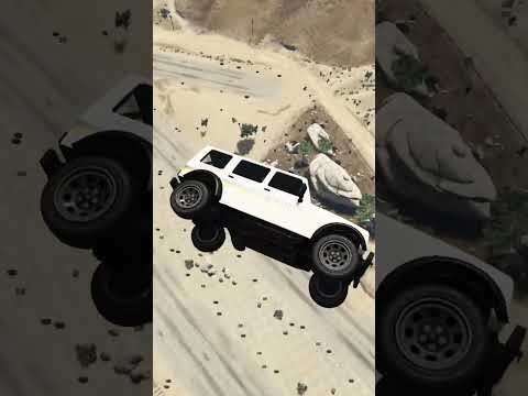 Car Crashed Airoplane ramp #gta5 #youtubeshorts