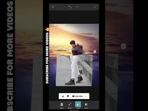 30 sec me background change photo editing in PicsArt #photoediting #editingshorts #editingtutorial