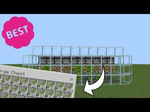 how to make a bamboo/fuel farm in Minecraft!