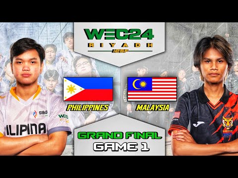 PHILIPPINES vs MALAYSIA GAME 1 | IESF MLBB GRAND FINAL