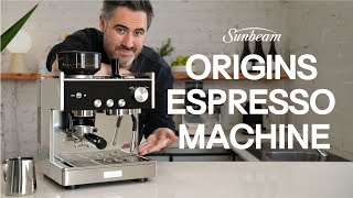 Unboxing the NEW Sunbeam Origins home espresso machine