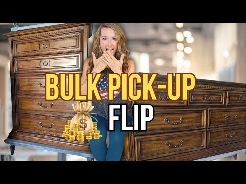 From Free to $770 Profit | Bulk Pick-Up Flip Makeover