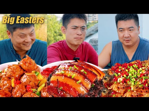 Lots of braised pork!| TikTok Video|Eating Spicy Food and Funny Pranks| Funny Mukbang