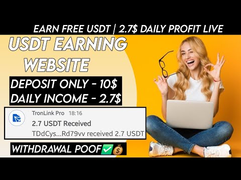 New USDT Site 2024 | Best Usdt Investment Website | New Usdt Mining Site | New Usdt Earning Website