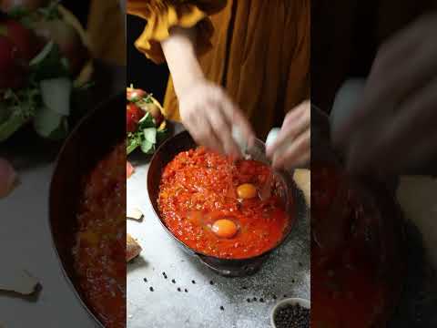 One  of the most delicious breakfasts in the world; Shakshuka