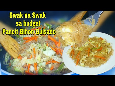 Swak sa Budget na Pancit Bihon Guisado | Tayo ng Magluto