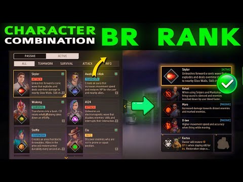 BR rank Best Combination | BR rank character combination | BR rank combination