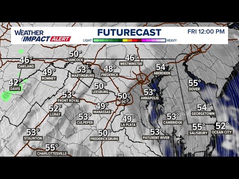 DMV Morning Forecast: Nov. 15, 2024 | Drying out Friday