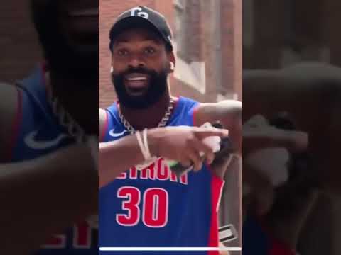 Omg 😱 Za'Darius Rocks Sheed Jersey pays homage to Detroit legend👀😱‼️