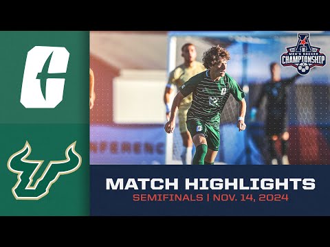 Match Highlights: Charlotte vs South Florida - 2024 American Mens Soccer Semifinals -