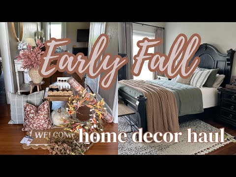 AFFORDABLE FALL DECOR HAUL 2024 | Walmart, Target +  Lowe's | Styling Ideas