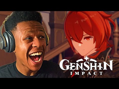 TEAMING UP WITH DILUC AND VENTI!! | Genshin Impact Archon Quest!