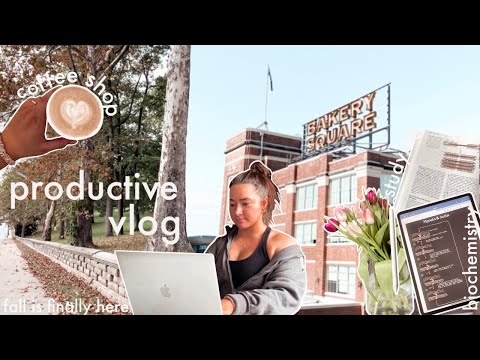 productive vlog | studying, grocery shopping, trying new recipes