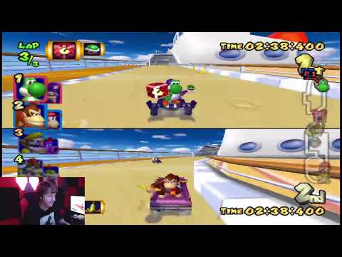 Mario Kart Double Dash Co-Op with AlStar