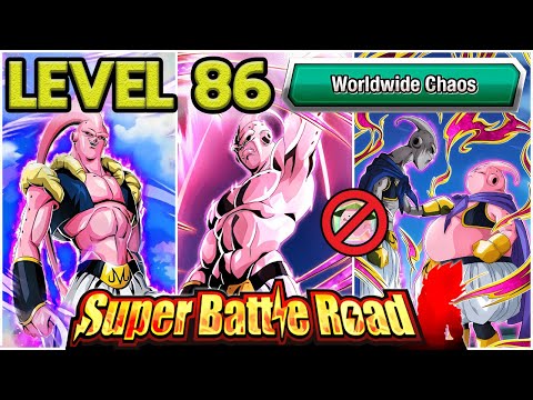 NEW SUPER BATTLE ROAD STAGE 86: WORLDWIDE CHAOS (NO ITEMS) Dragon Ball Z Dokkan Battle