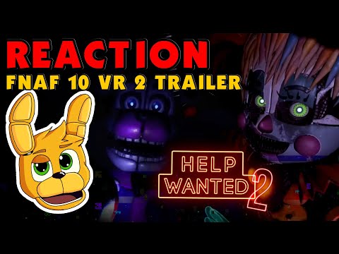 FNAF Help Wanted 2 release date revealed!? | FNAF Analysis / FNAF Reaction | FNAF VR2, PSVR 2