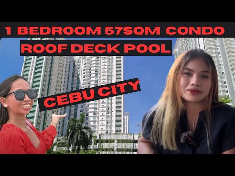 Alcoves,1 Bed 1 Bath Furnished Condo for Rent in Cebu Business Park