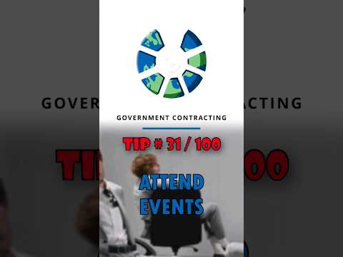 Participate in Conferences | Win Government Contracts! ✅ #business #governmentcontracting #money