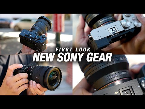 FIRST LOOK! Sony A7C II, A7CR and 16-35mm GM II