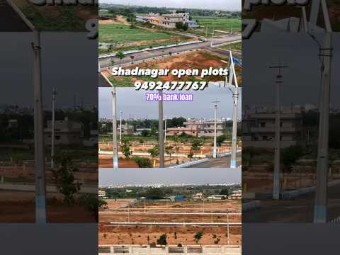 SHADNAGAR OPEN PLOTS HYDERABAD REALESTATE #shadnagarplots #hyderabadrealestate #realestate #trending