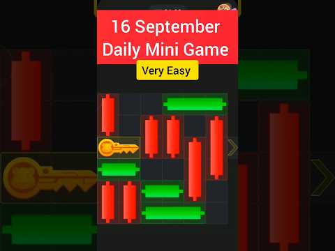 16 September  Mini Game  | Daily Cipher Code  | Hamster kombat Daily Mini game  | Mini Game Play