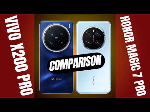 Vivo X200 Pro Vs Honor Magic 7 Pro Comparison #comparison  #vivo #honor