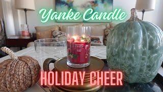 Candle Review: Holiday Cheer from Yankee Candle