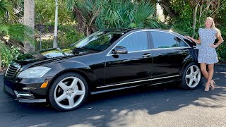 2013 Mercedes-Benz S550 - One Owner, Fifth Generation, Black on Black