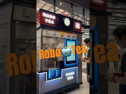 🇦🇺澳洲高智能體驗Bubble tea made by Robot 🤖 ￼￼😝😝 #melbournevlog #melbournefoodies #robot