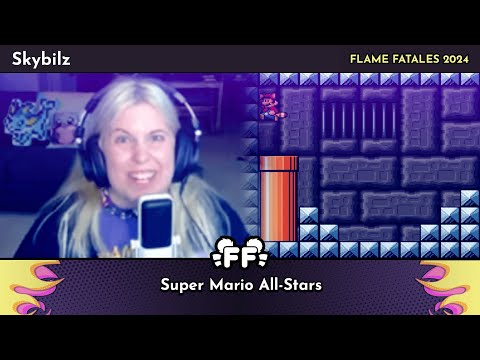 Super Mario All-Stars by Skybilz in 1:24:46 - Flame Fatales 2024