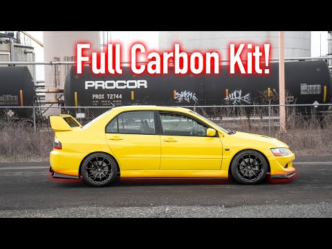 INSTALLING A FULL CARBON KIT ON THE EVO!