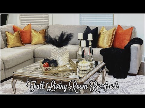 Fall Decorate With Me Living Room | Traditional Fall Colors | Fall Living Room Decorating Ideas 2023