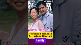 ROMNICK SARMENTA AND HARLENE BAUTISTA Sweet Moments #shortsviral #pinoyshowbiz #trending