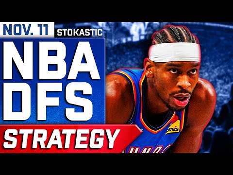 NBA DFS Strategy Monday 11/11/24 | DraftKings & FanDuel NBA Lineup Picks