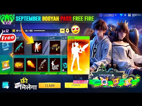 October booyah pass free fire 2024🥳 | November booyah pass free fire | Next Booyah Pass In Free Fire