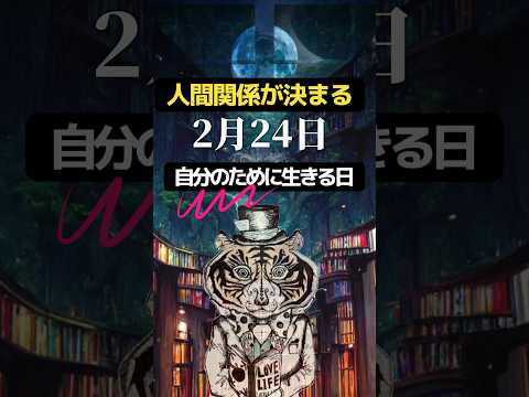 自分のために生きる！人間関係が決まる日