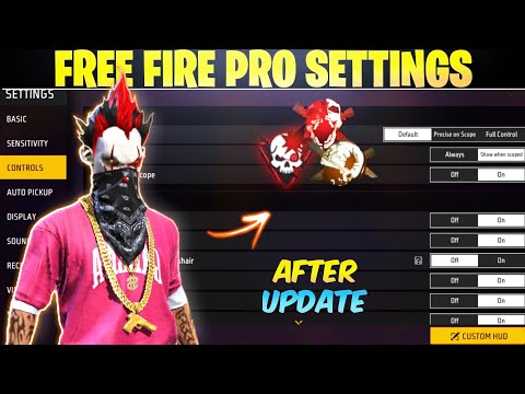 Free Fire Control Settings | Free Fire Pro Settings 2024 | Player 07