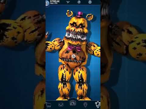 FNAF AR Nightmare Fredbear Workshop Animation