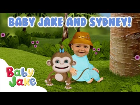 @BabyJakeofficial - 🐵 Adventures with Sydney! 🌴 | Full Episodes Compilation | Yacki Yacki Yoggi