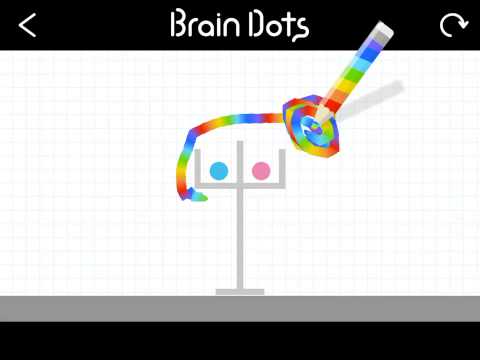 【一筆】Brain Dotsでステージ87をクリアしました！ http://braindotsapp.com #BrainDots #BrainD...