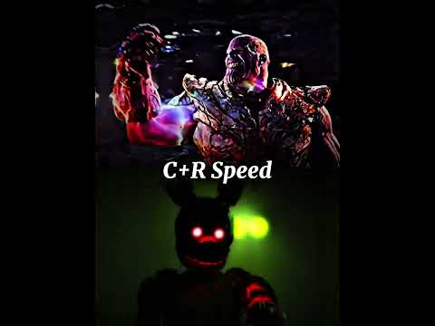 Thanos Vs Springtrap #edit #battles #marvel #fnaf @brianjerechonool3496