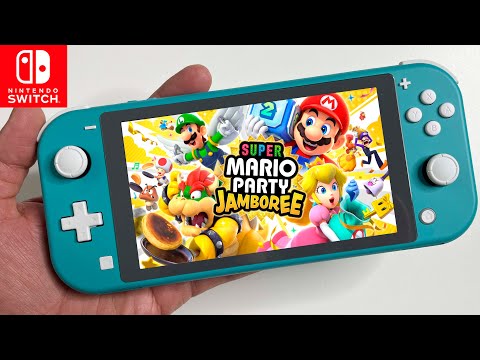 Super Mario Party Jamboree Nintendo Switch LITE Gameplay