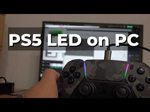 How to change Dualsense LED color on PC