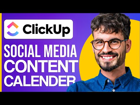 How To Create A Social Media Content Calendar In Clickup (2024)