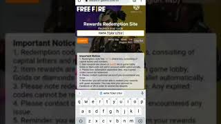 Free Fire Today Redeem Code ||  #freefiretodayredeemcode #shorts #youtubeshorts