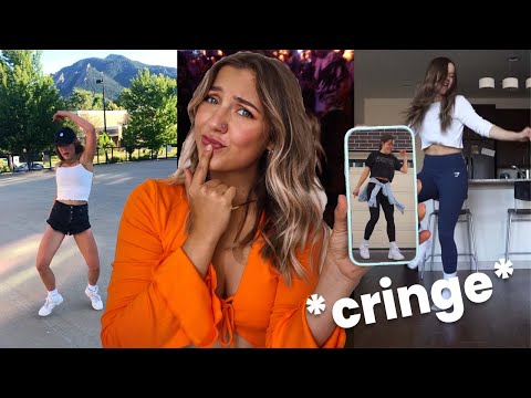 REACTING to my old SHUFFLING videos *cringe*