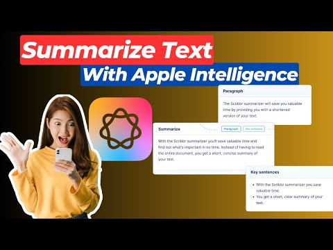 How to Summarize Text With Apple Intelligence in iPhone 16 Pro Max | iOS 18 Summarize Text 📱